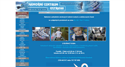 Desktop Screenshot of namornicentrum.cz