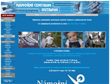 Tablet Screenshot of namornicentrum.cz